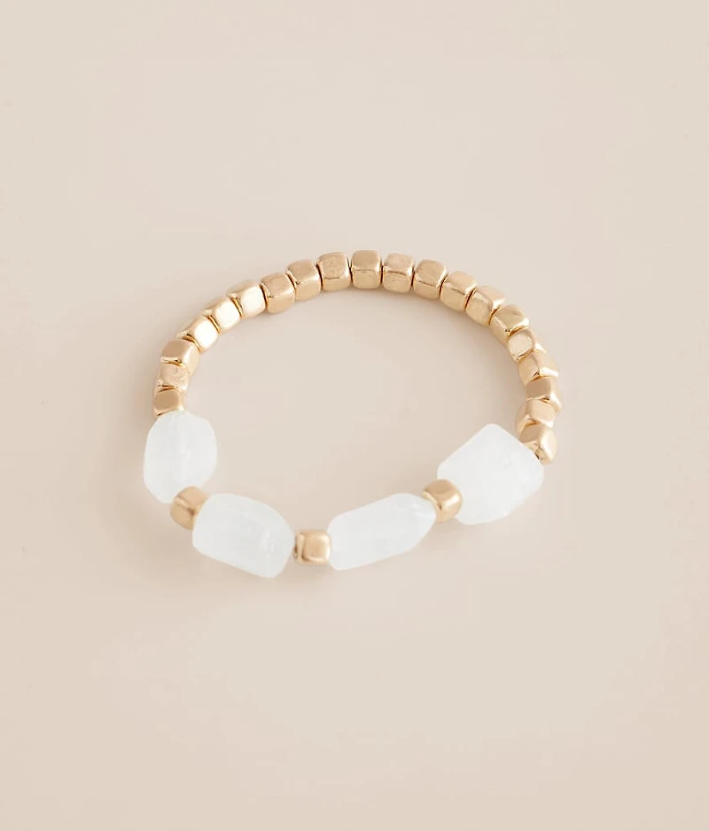 Bead & Stone Bracelet