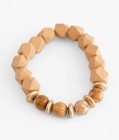 Geometric Beaded Bracelet