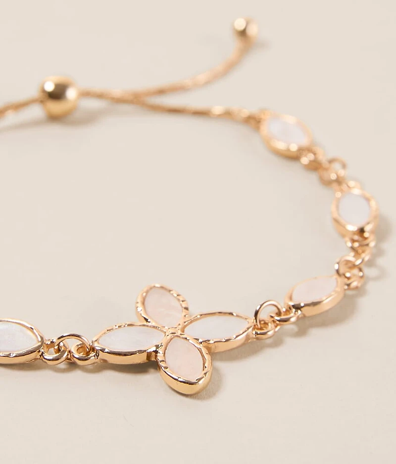 Flower Slider Bracelet