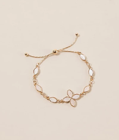 Flower Slider Bracelet