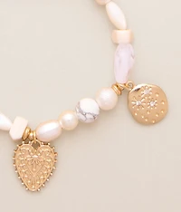 Beaded Charm Bracelet