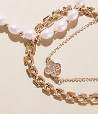 3 Pack Rhinestone Bracelet Set