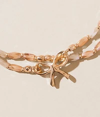 Bow Slider Bracelet