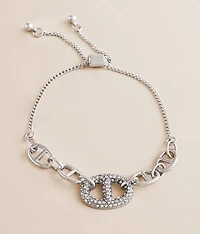 Glitz Chain Slider Bracelet