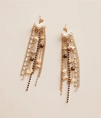 Fringe Drop Convertible Earring