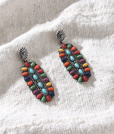 Colored Stone Earring