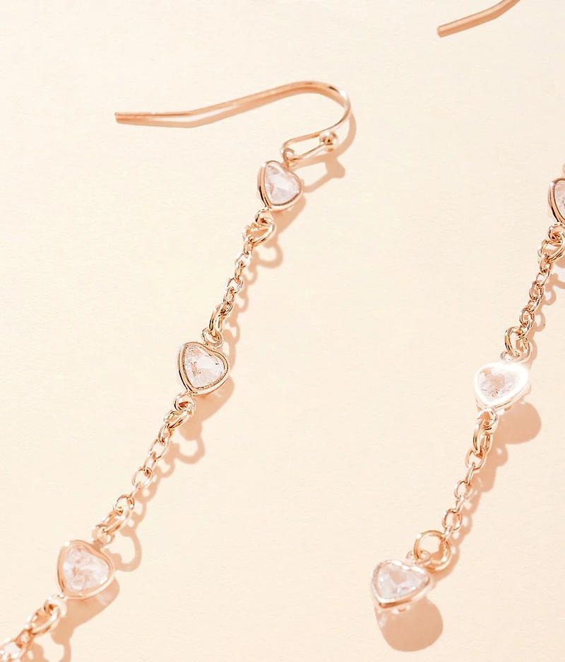 Heart Drop Earring