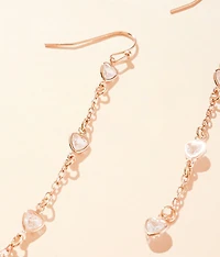 Heart Drop Earring