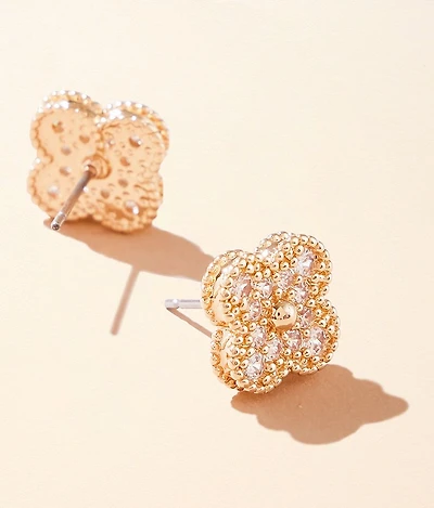 Glitz Clover Earring