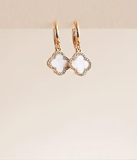 Clover Hoop Earring