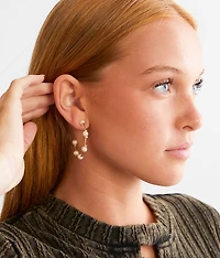 Faux Pearl Earring