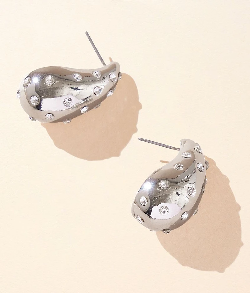 Glitz Teardrop Earring