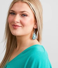 Western Turquoise Earring