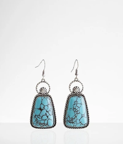 Western Turquoise Earring