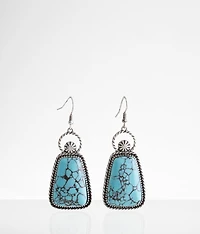 Western Turquoise Earring