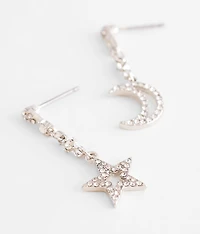Moon & Star Earring