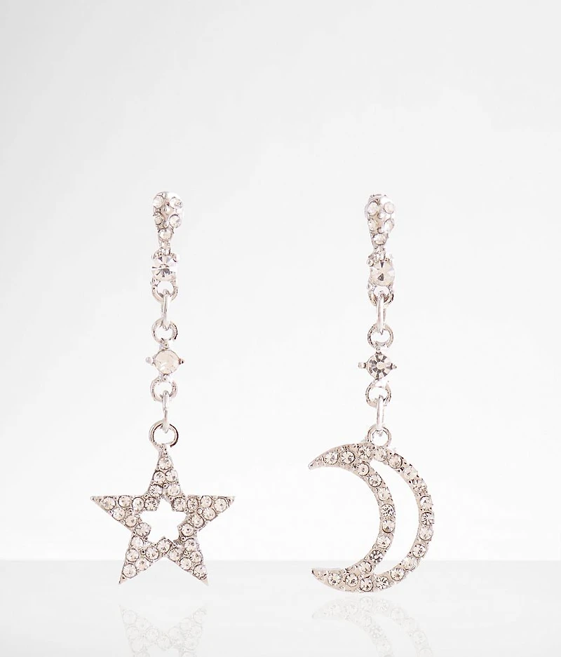 Moon & Star Earring