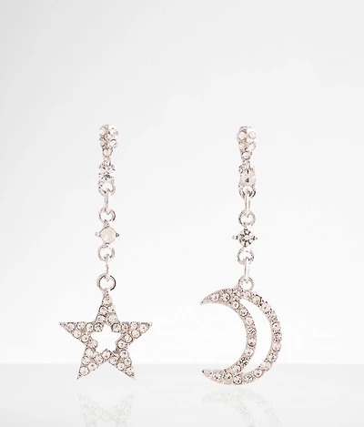 Moon & Star Earring