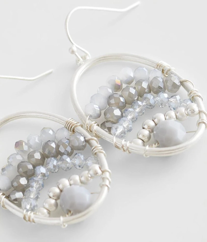 Beaded Drop Earring
