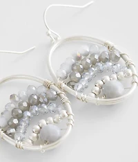 Beaded Drop Earring