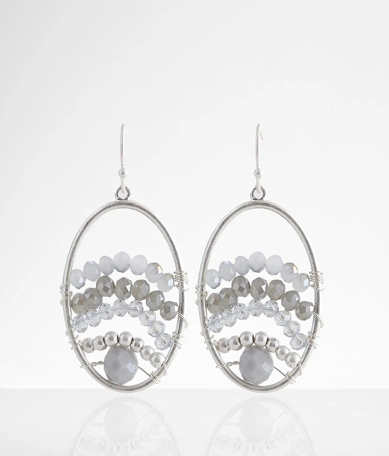 Beaded Drop Earring