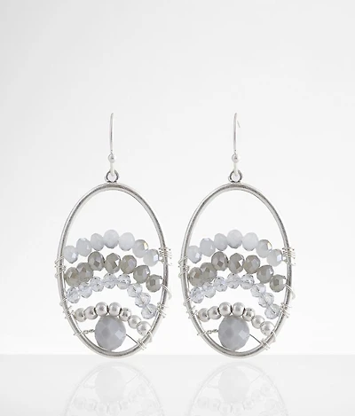 Beaded Drop Earring