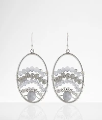 Beaded Drop Earring
