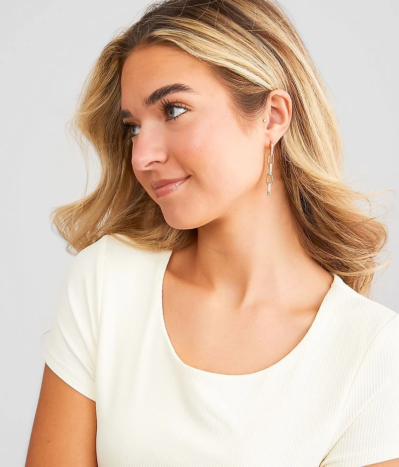 Glitz Link Earring