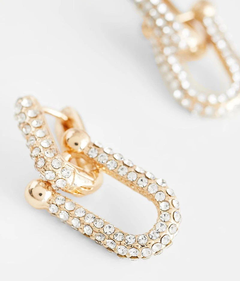 Glitz Chain Link Earring