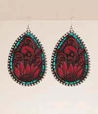 Western Embossed Earring
