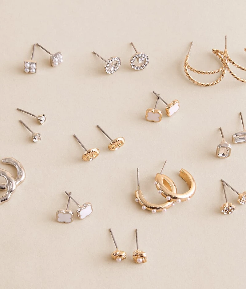 Pack Glitz Earring Set