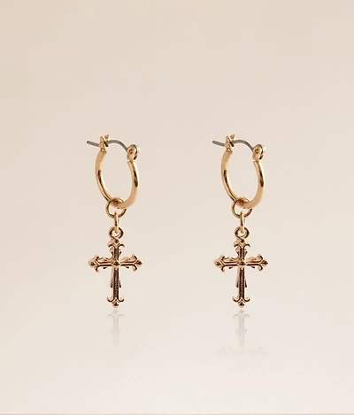 Cross Earring