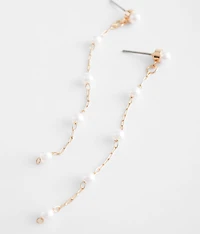 Faux Pearl Earring