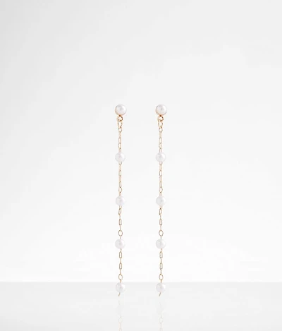 Faux Pearl Earring