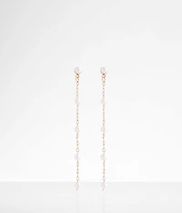 Faux Pearl Earring