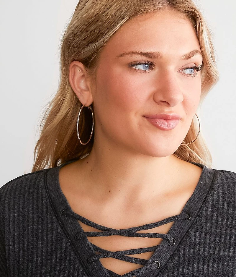 3 Pack Hoop Earring Set