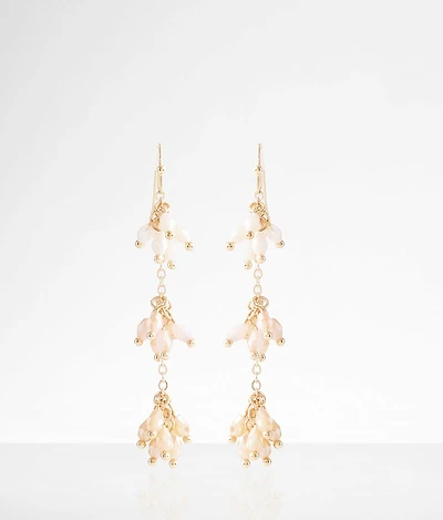 Beaded Cluster Earring