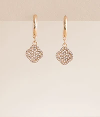 Glitz Clover Earring