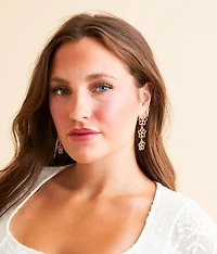 Floral Cut-Out Earring