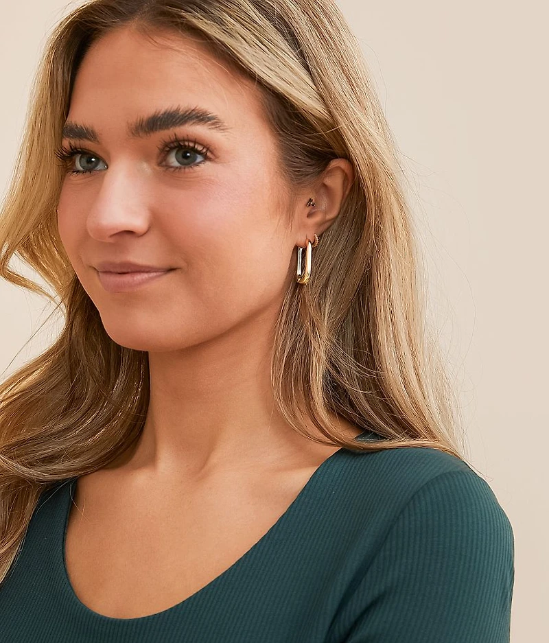 Two Tone Earring