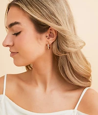 3 Pack Heart Earring Set