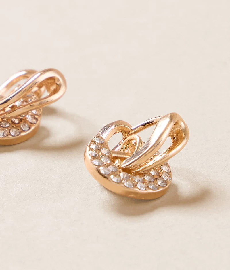 Glitz Mini Hoop Earring