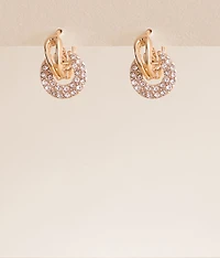 Glitz Mini Hoop Earring