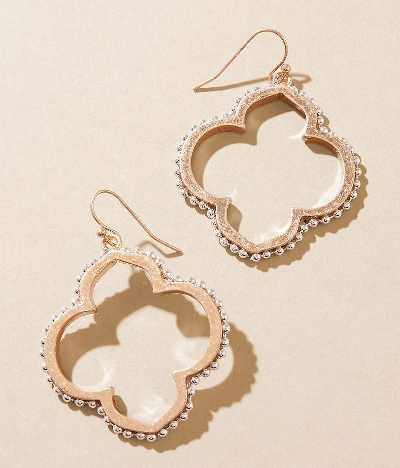 Clover Drop Earring