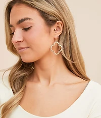 Clover Drop Earring
