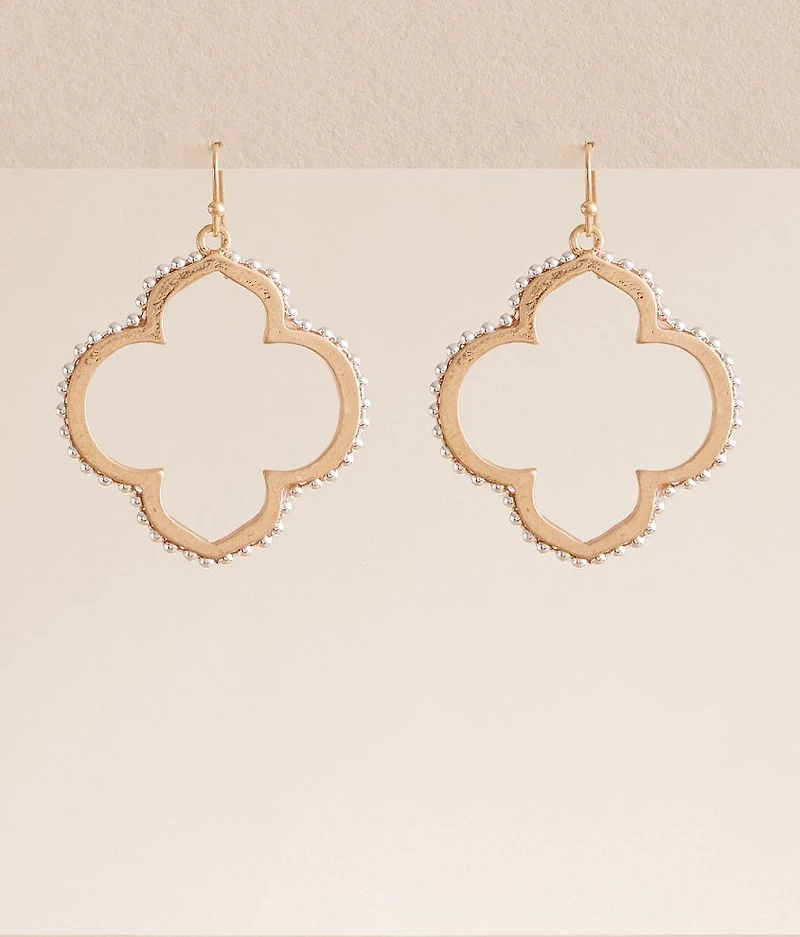 Clover Drop Earring