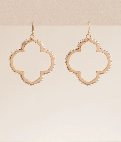 Clover Drop Earring