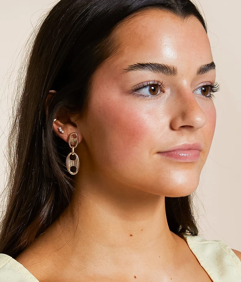 Tab Stud Earring