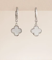 Clover Mini Hoop Earring