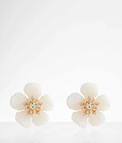 Glitz Flower Earring